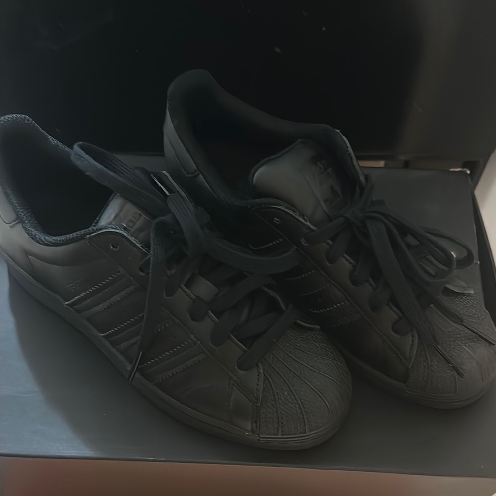 Adidas Triple Black Sneakers